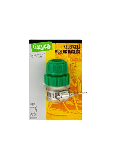 Garden With Ware Kelepçeli Musluk Başlığı