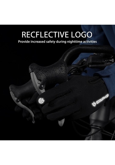 Pazly Kışlık Balıkçılık Eldivenleri, Parmak Delikli, Su Ve Rüzgar Geçirmez Polar Eldiven