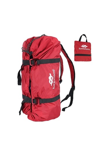 Besthome1 Koyu Dayanıklı Oxford Kumaş Tırmanma İpi Çantası, Alüminyum Kilitli İçi Temiz Ve Düzenli Taşıma Çantası Kırmızı Kırmızı