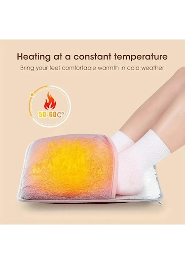 Willowhaven Gri Usb Isıtmalı Tabanlık, Taşınabilir Elektrikli Ayak Isıtıcı, Yatak Başı Ve Kanepe İçin