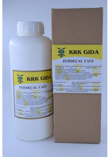 Krk Gıda Zerdeçal Yağı 1 KG