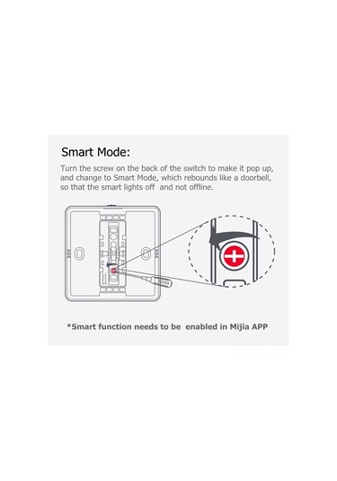 Kosona Yeelight Akıllı Geleneksel 3-kanal Anahtar Ylkg14yl - Ac250v/16a, Abs Malzeme, Beyaz, Akıllı Ve Geleneksel Mod