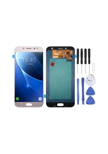 Samsung Galaxy Uyumlu  J7 Pro Lcd Ekran Dokunmatik Gold Sm-j730