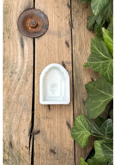 Mezar Taşı Here Lies Mum Kalıbı Silikon