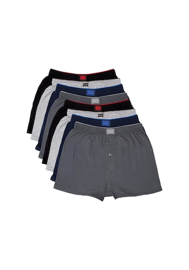 Tutku Penye Erkek Boxer 8'li - Çok Renkli