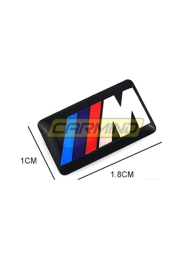 Bmw M Logo Jant Direksiyon Sticker (5 Adet)