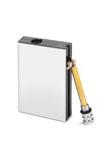 Wezone Metalik Kamp Çakmakı, Çadırcılık Ve Açık Hava İçin Kauçuk Çekirdekli, Suya Dayanıklı, Binlerce Kullanıma Dayanır - Gümüş Gümüş