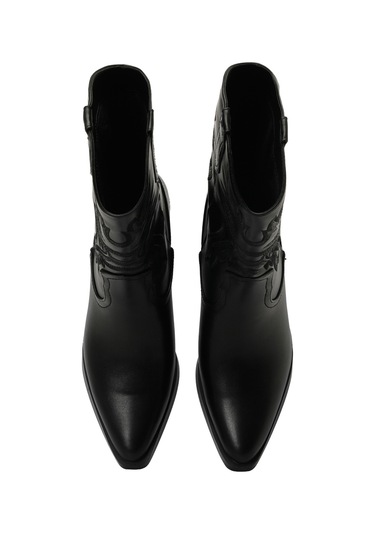 Butigo 24k-1002 5pr Siyah Kadın Kovboy Bot 000000000102050923 Siyah