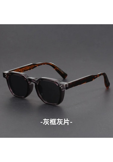 Rpxbguckarhg Retro Küçük Dairesel Güneş Gözlüğü - Erkek/kadın Punk Uv400 Koruma Parti Gözlüğükırmızı51gri Gri