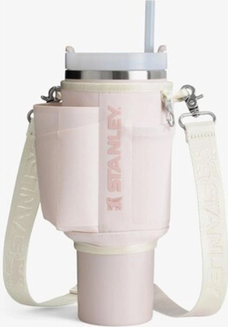 Stanley The Allday Quencher Carryall 1.18l 40oz Unisex Pembe Termos Taşıma Çantası.012 Siyah - Yeşil