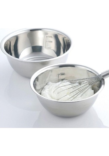 Novahub Çorba Tabağı Yerleştirme Kaseleri Seti - 2600ml Paslanmaz Çelik Karıştırma Kasesi Diğer