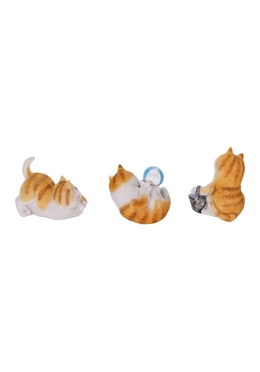 Vitale Pretty 3'Lü Kedi Biblosu 5X7 Cm _Bz0129Ü