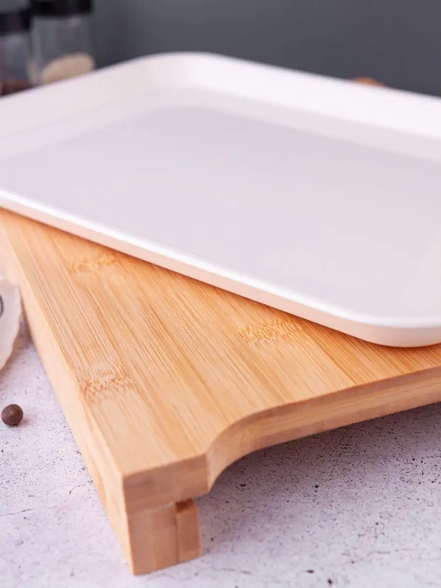 Good Sale Bambu Kesme Tahtası Kaplamalı, 36x27 140799287 Bej