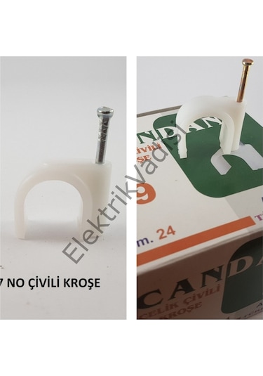 Çivili Kroşe 0-1-2-3-4-5-6-6.5-7-8-9 No (309210003)