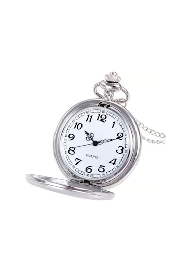 Kişiye Özel Osmanlı Tuğra Kabartmalı Retro Köstekli Cep Saati Ve Bardak