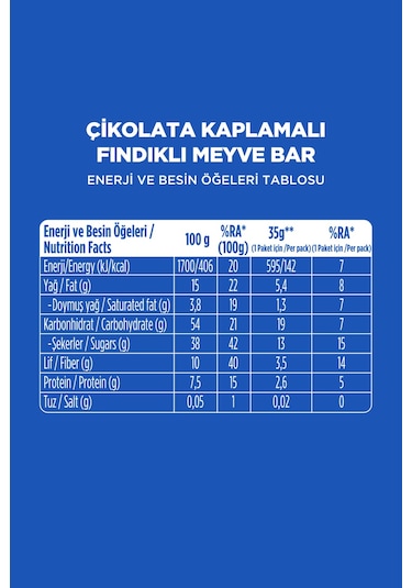 Choco - Çikolata Kaplı Meyve Bar 35 G - Karma Kutu 3 X 4