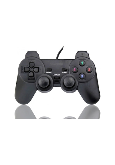Concord C-850 Pc Titreşimli Usb Joystick Oyun Kolu Gamepad