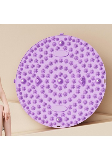 Suntek Ayak Masaj Mat Taşınabilir Anti Slip Refleksoloji Mor Mor