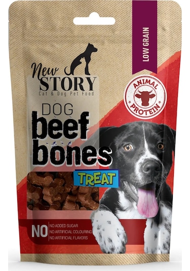 Dog Beef Bones 12x80gr. Biftekli, Köpek Ödül Maması