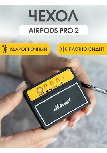 Soltykıds Airpods Uyumlu Pro2 İçin Silikon Kılıf Kulaklık Kılıfı Airpods Uyumlu 159470008 Siyah