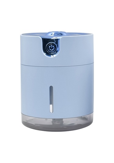 Wt-h16 Usb Şarjlı Su Desenli Atomize Nemlendirici, Renkli Gece Işıkları, Su Tankı Kapasitesi: 300 Ml Mavi