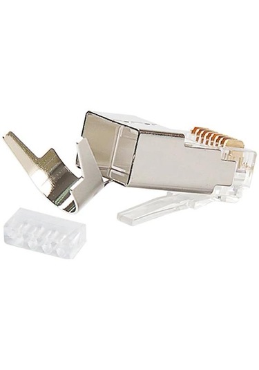 Cat7 Ftp Rj45 Metal Yeninesil Jack 100'lü Paket