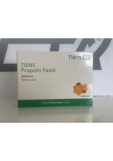 Tiens Propolis İçeren Şekersiz Bal Aromalı Pastil 12 Pastil