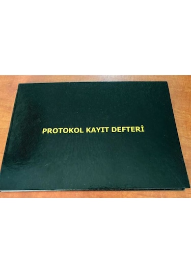 Hasta Kayıt Protokol Defteri 100 Yaprak