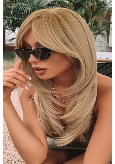 Caş Dekorasyon Bal Köpüğü Renk Kahküllü Katlı Kesimli Peruk Bal Köpüğü