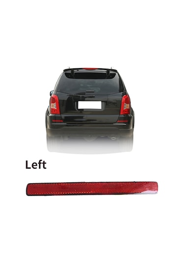 Leasetake Çift Arka Tampon Reflektörü Assy Arka Tampon Fren Lambaları Ssangyong Rexton Kyron 2006-2011 8390108b00 8390208b00
