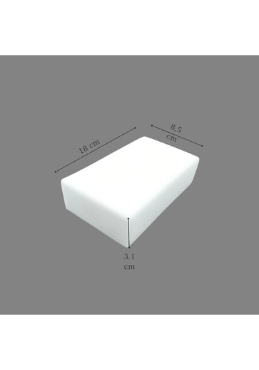 Yeni Nesil Temizlik Süngeri - 3 Adet, Silgi Sünger 3'lü Set Nano