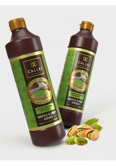 Callei Antep Fıstığı Waffle Krep Çikolatası 1 KG