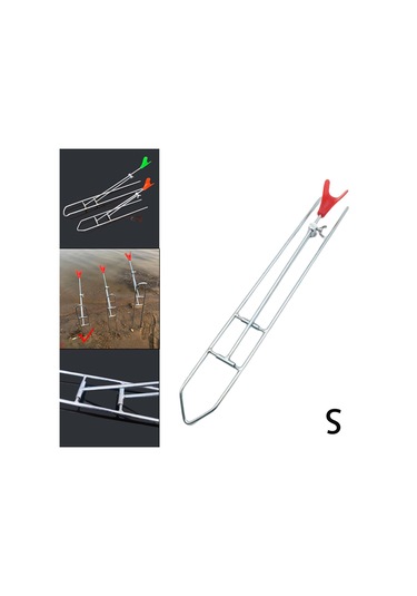 Homyl Katlanabilir Olta Kutup Tutucu Ayarlanabilir Katlanır 38cm