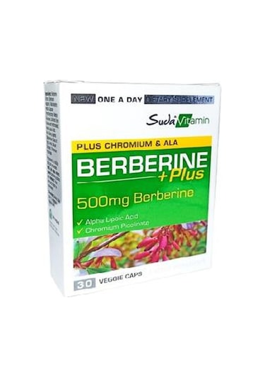 Suda Vitamin Berberine Plus 30 Kapsül