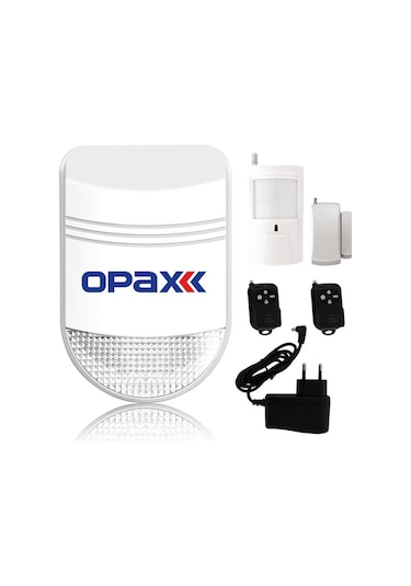 Opax Bgr-06 Ekonomik Kablosuz Alarm Sistemi (Ev Ve Ofislere İçin)