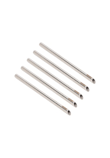 Lemestar 5 Adet Tıbbi Çelik Delme Alıcı Boru - Kulak, Burun, Dilde Kullanıma Uygun, 4mm, Hijyenik Opp Paketli, İğne Alıcı Yardımcı Araç Diğer