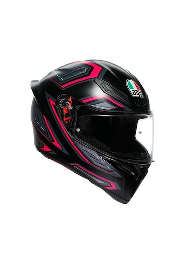 Agv K1 S E2206 Sling Matt Siyah Pembe  Motosiklet Kaskı.