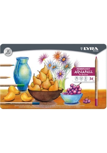 Lyra Rembrandt Aquarell Boya Kalemi Seti 36 Renk