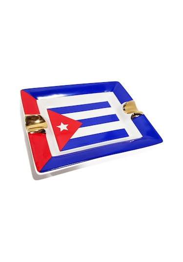 Cuban Flag Seramik Puro Küllüğü 2li