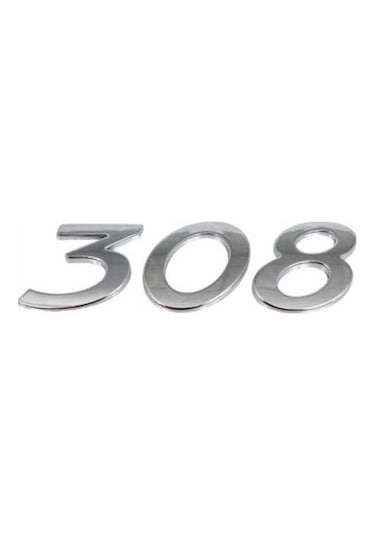 Bagaj Kapak Yazısı ( 308 ) Peugeot 308 2008-2013 8665Vg