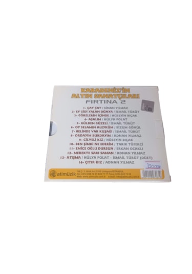 Karadeniz'in Altın Şarkıları Cd Fırtına 2