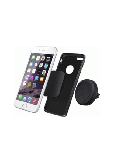 Biyomak Araç Oto Klima Mandallı Mıknatıslı Telefon Tutucu Beyaz