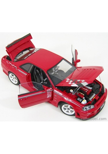 Autoart 1/18 Nısmo Skylıne Gt-r R34 R-tune R1 Diecast
