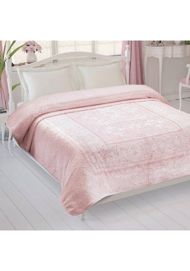 TAÇ FABİAN PUDRA ÇİFT KİŞİLİK BATTANİYE Pudra