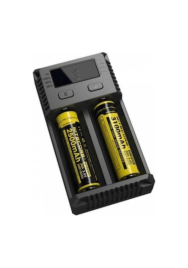 Nitecore New İ2 / İ2 Li-ion Nı-cd Nı-mh 18650 Pil Şarj Aleti