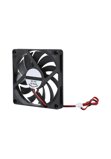 Yunboo 2 Adet 3d Yazıcı Soğutma Fanı 8010 12v Yağlı Eksenli - Yüksek Hızlı 6000r/min , Yüksek Hava Akımı 21.46cfm , Düşük Gürültü, Dayanıklı Abs Malzeme