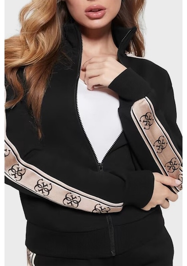 Guess Kadın Sweatshirt V2yq16kb3p2 Jblk Siyah