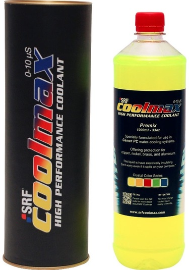 Srf Coolmax Bilgisayar Soğutma Sıvısı 1000ML Asit Sarı