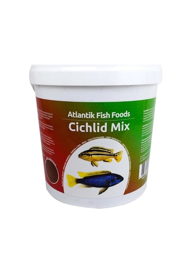 Atlantik Cıchlıd Mıx Granulat 3000 Gr Kova Balık Yemi