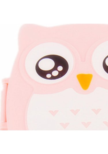 Suntek Baykuş Öğle Yemeği Kutusu Aperatifler Için Pembe Pembe